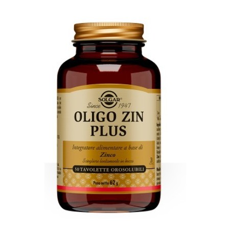 Solgar It. Multinutrient Oligo Zin Plus 50 Tavolette