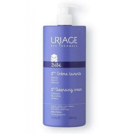 Uriage Laboratoires Dermatolog Eau Thermale Bebe Creme Lavante 1 Litro