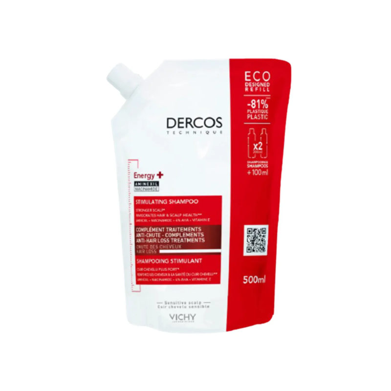 Vichy Dercos Eco Ricarica Energizzante 500 Ml