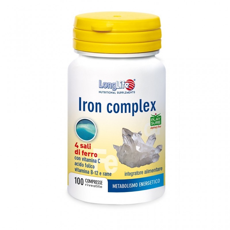 Longlife Iron Complex 100 Compresse