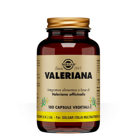 Solgar It. Multinutrient Valeriana 100 Capsule Vegetali