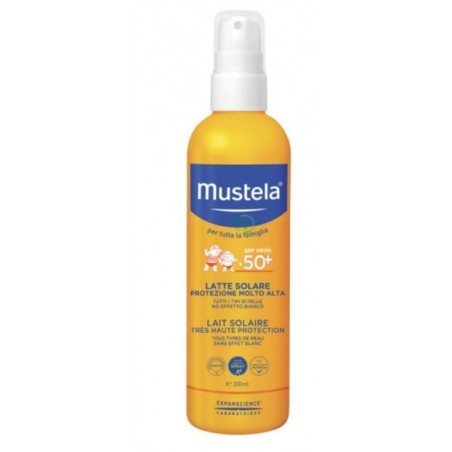 Lab. Expanscience Italia Mustela Latte Solare 200 Ml