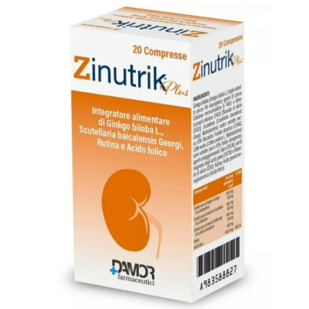 Farmaceutici Damor Zinutrik Plus 20 Compresse