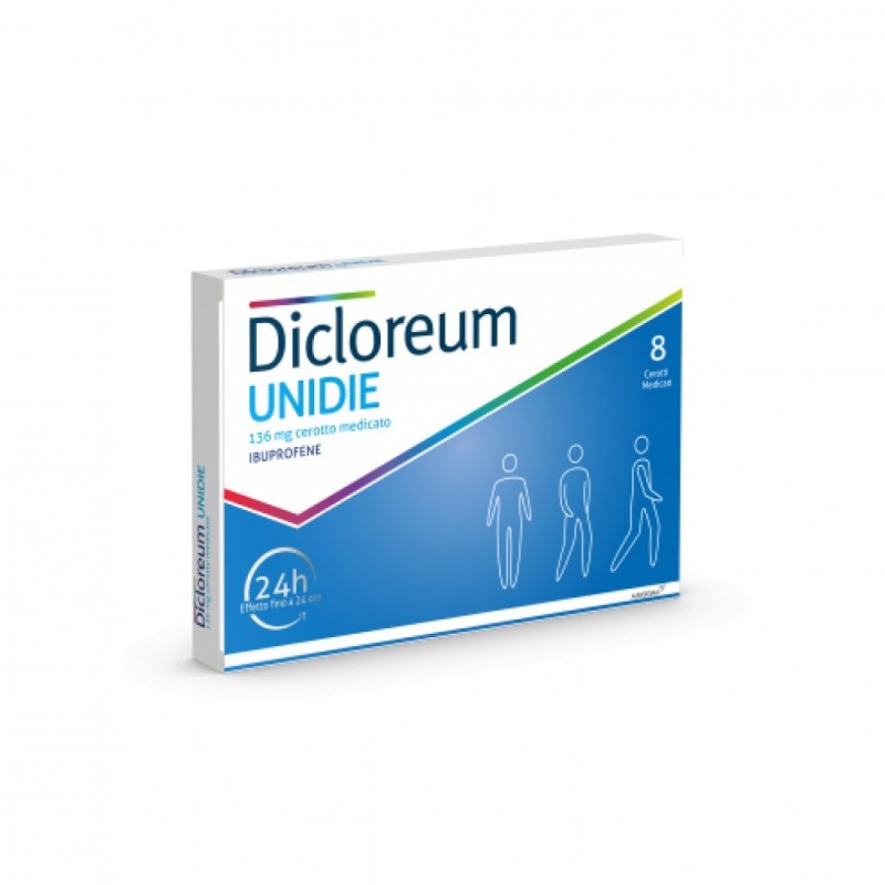 Alfasigma Dicloreum Unidie 136 Mg Cerotto Medicato Ibuprofene