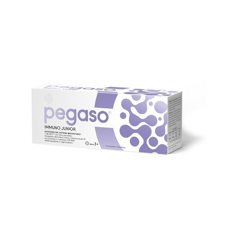 Schwabe Pharma Italia Pegaso Immuno Junior 14 Flaconcini Da 10 Ml