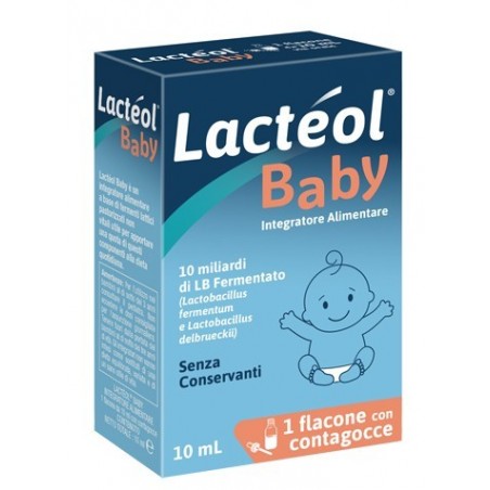 Bruschettini Lacteol Baby Flacone Con Contagocce 10 Ml