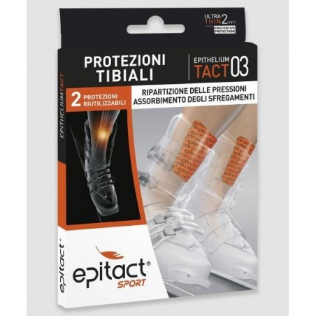 Qualifarma Epitact Sport Protezione Tibiali 2 Pezzi