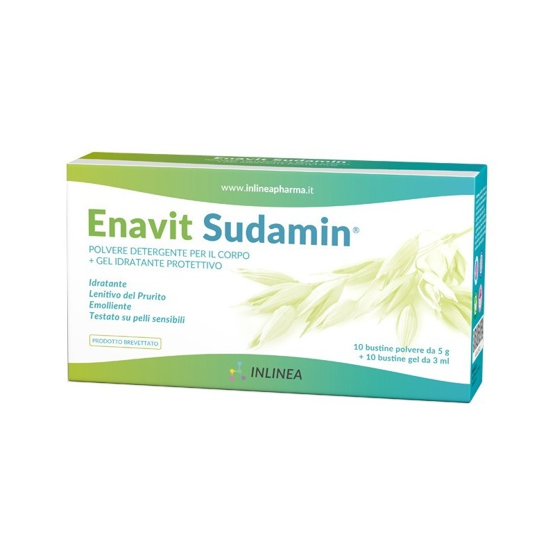 Inlinea Enavit Sudamin 10 Bustine Polvere Da 5 G + 10 Bustine Gel Da 3 Ml