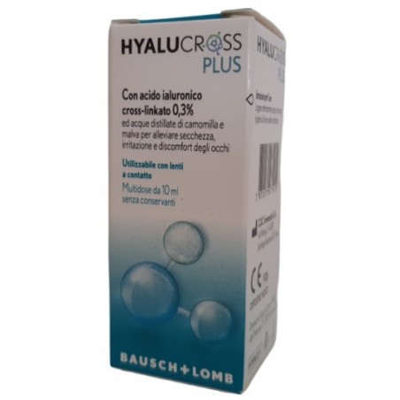 Bausch & Lomb-iom Hyalucross Plus 10 Ml Mdu