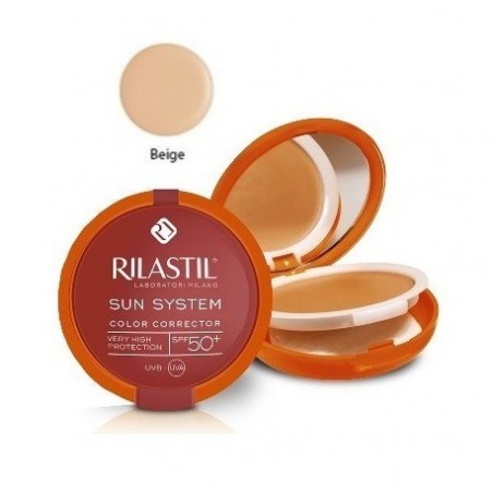 Ist. Ganassini Rilastil Sun Ppt 50+ Compatto Beige Nuova Formula 10 Ml