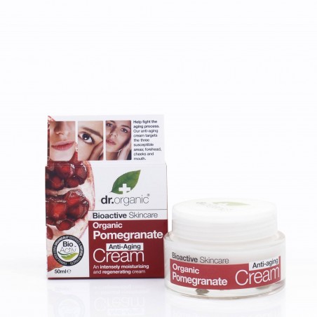 Optima Naturals Dr Organic Pomegranate Melograno Cream Anti Aging Crema Viso Anti-age 50 Ml