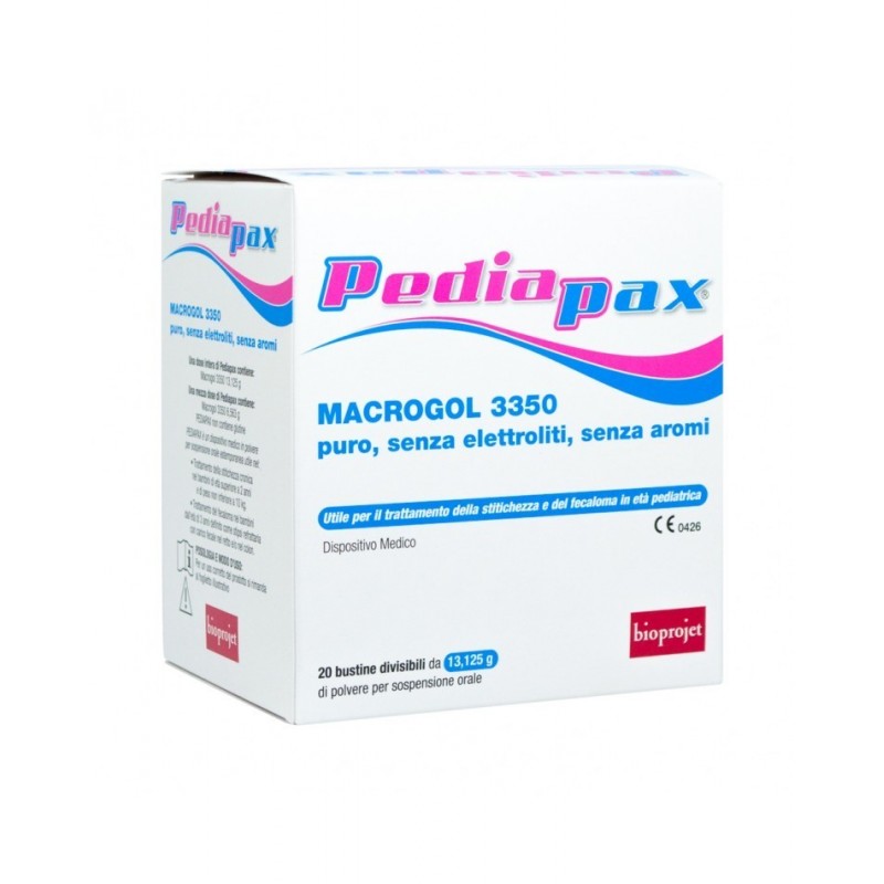 Bioprojet Italia Pediapax Polvere 20 Bustine 13,125 G