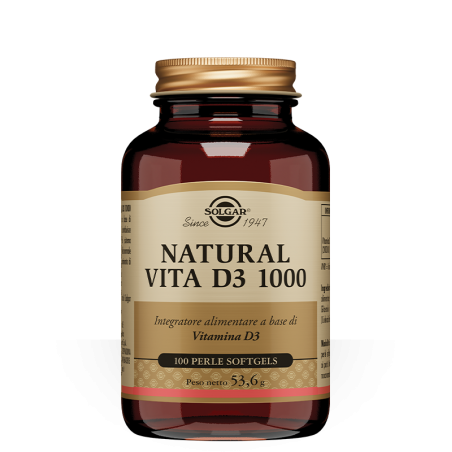 Solgar It. Multinutrient Natural Vita D3 1000 100 Perle Softgel