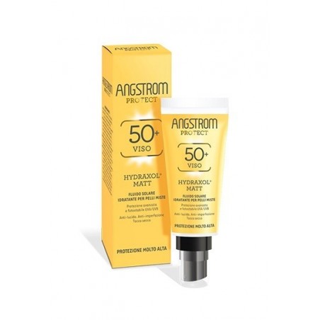 Perrigo Italia Angstrom Protect Hydraxol Matt Fluido Solare Ultra Protezione 50+ 40 Ml