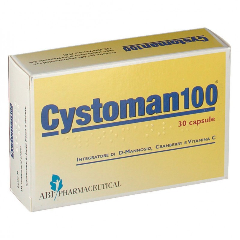 Abi Pharmaceutical Cystoman 100 30 Capsule