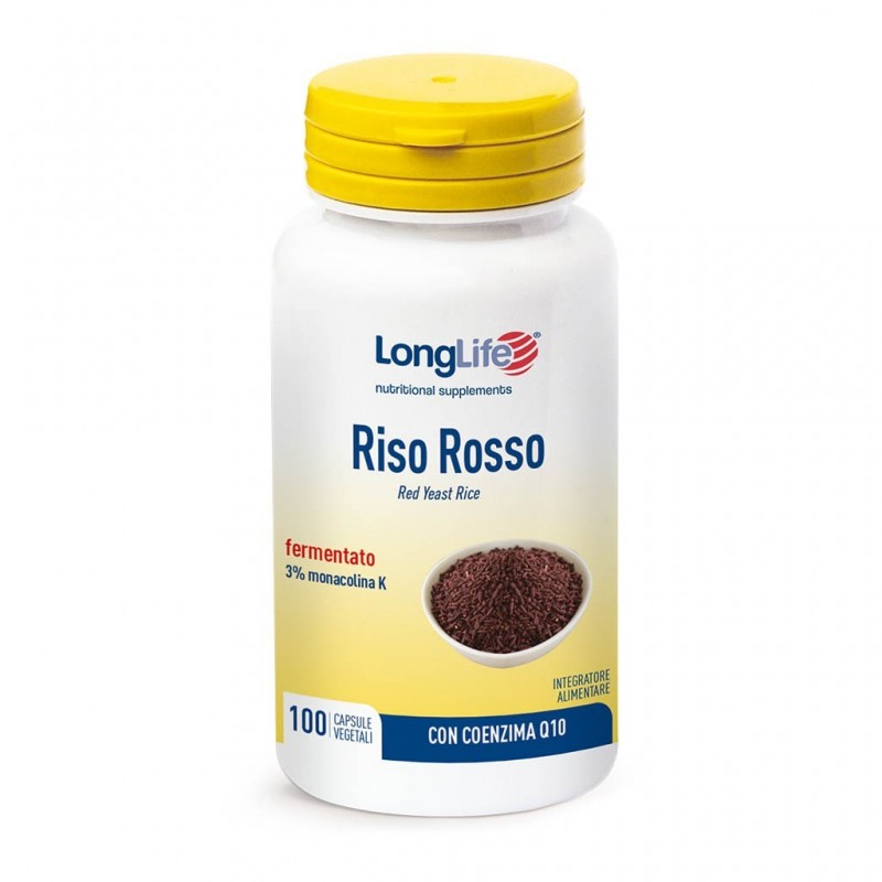 Longlife Riso Rosso 100 Capsule Vegetali