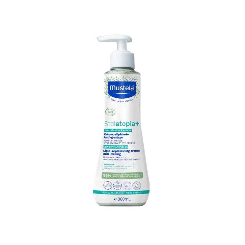 Lab. Expanscience Italia Mustela Stelatopia+ Crema Bio 300 Ml