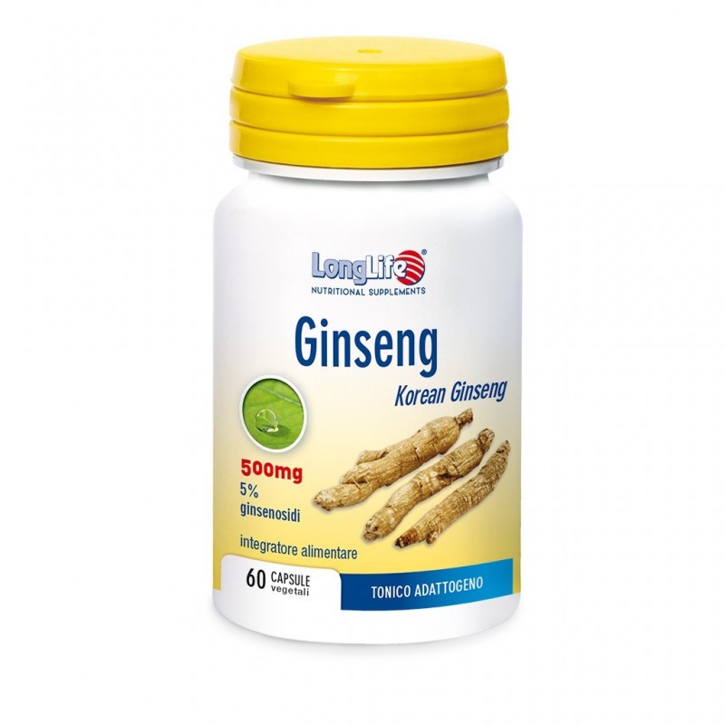 Longlife Ginseng 5% 60 Capsule