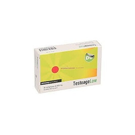 Officine Naturali Testoage Low 30 Compresse 850 Macerato Glicerico