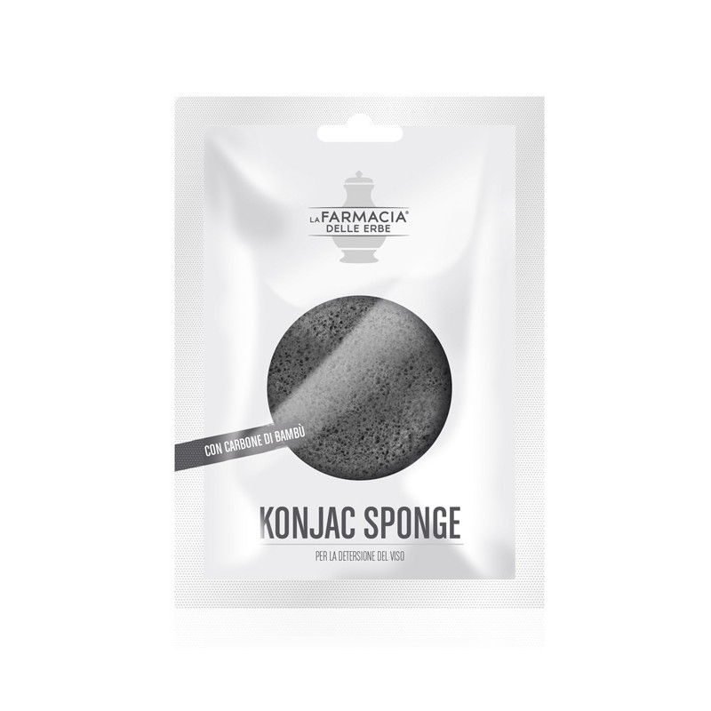 Farm. Delle Erbe Fde Konjac Sponge Carbone Bambu' 1 Pezzo