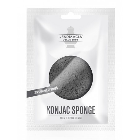 Farm. Delle Erbe Fde Konjac Sponge Carbone Bambu' 1 Pezzo