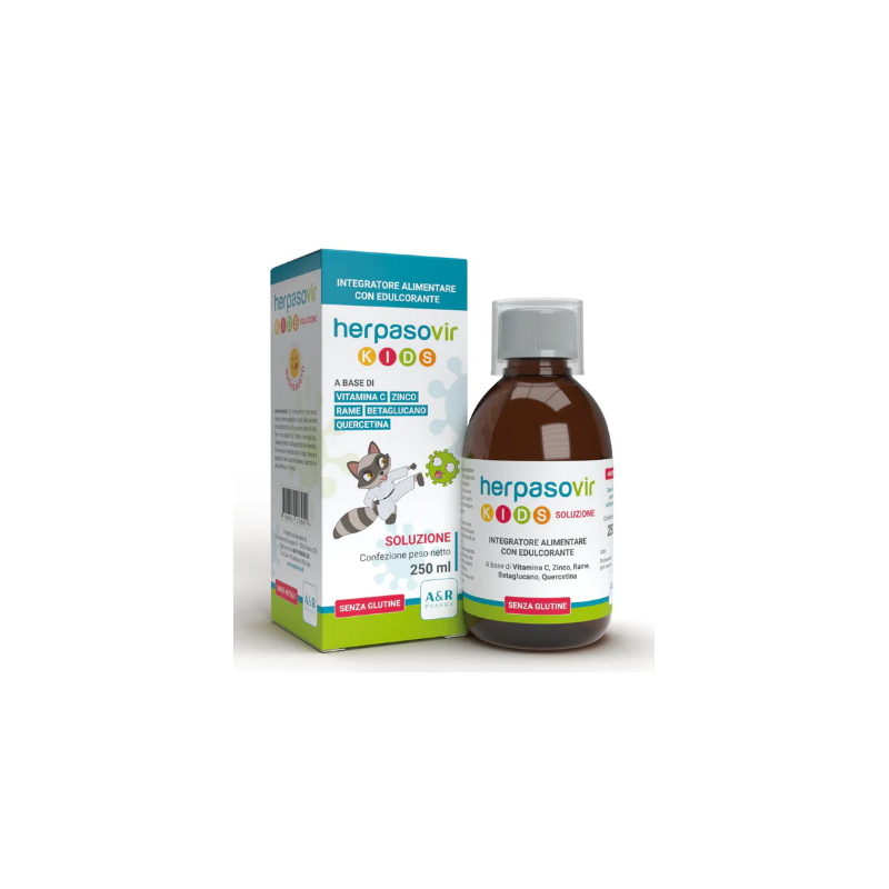 A&r Pharma Herpasovir Kids Soluzione Rt 250 Ml