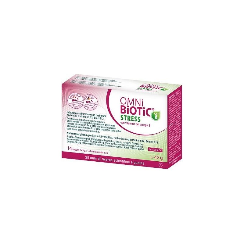 Institut Allergosan Gmbh Omni Biotic Stress Vitamine Gruppo B 14 Bustine Da 3 G