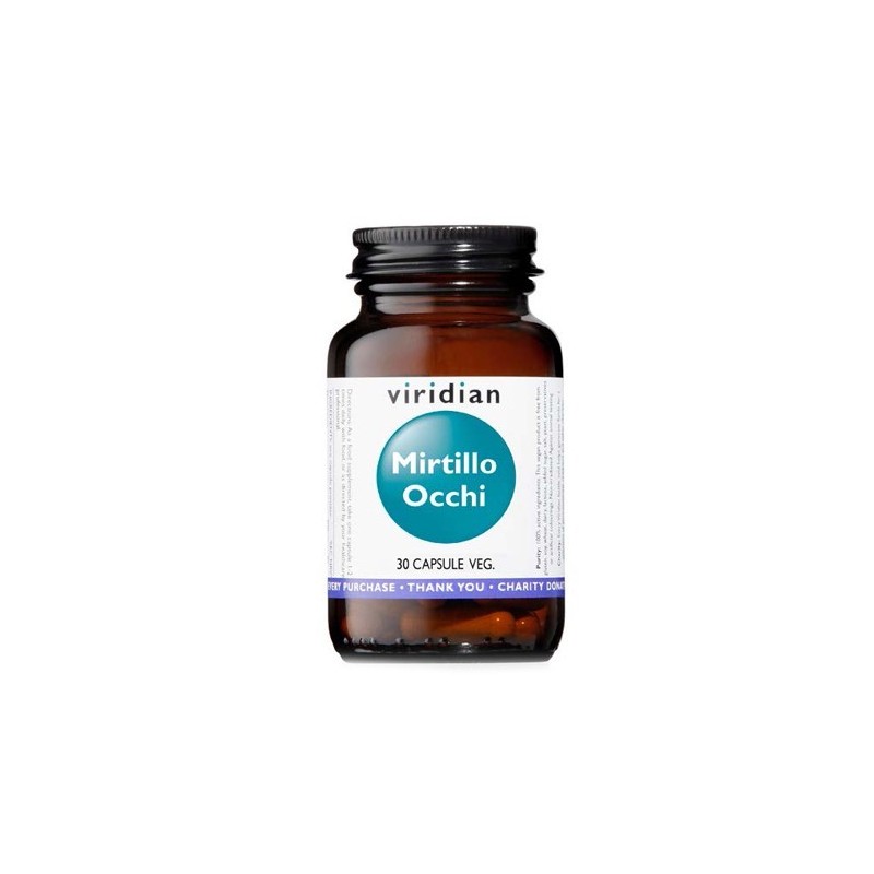 Natur Viridian Mirtillo Occhi 30 Capsule