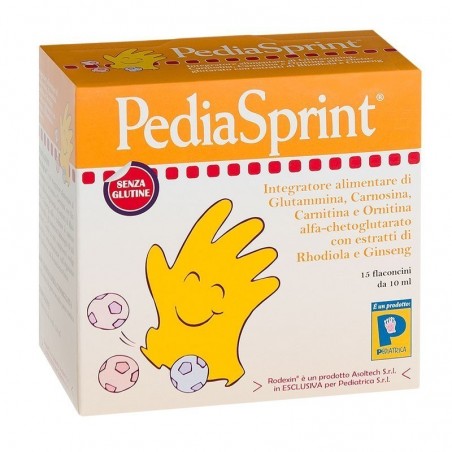 Pediatrica Pediasprint 15 Flaconcini 10 Ml