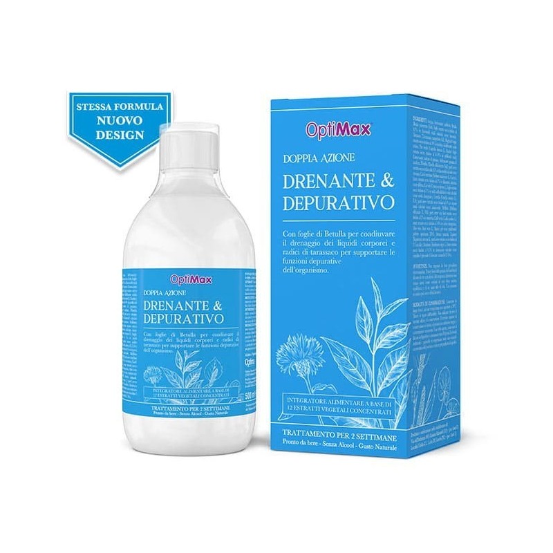 Optima Naturals Optimax Drenante Depurativo 500 Ml