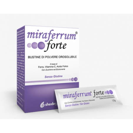 Shedir Pharma Unipersonale Miraferrum Forte 20 Bustine Da 1,5 G