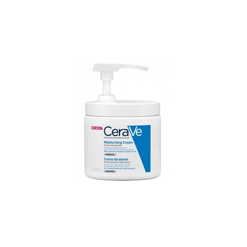 Cerave Crema Idratante Per Pelli Da Secche A Molto Secche 454 G Pump