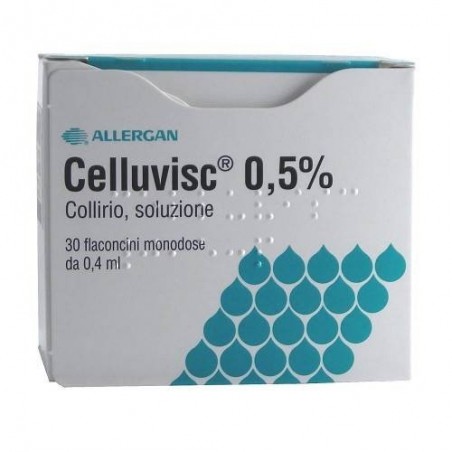 Abbvie Celluvisc 5 Mg/ml Collirio, Soluzione Carmellosa Sodica