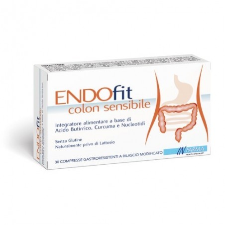 Infarma Endofit Colon Sensibile 30 Compresse Gastroresistenti A Rilascio Modificato