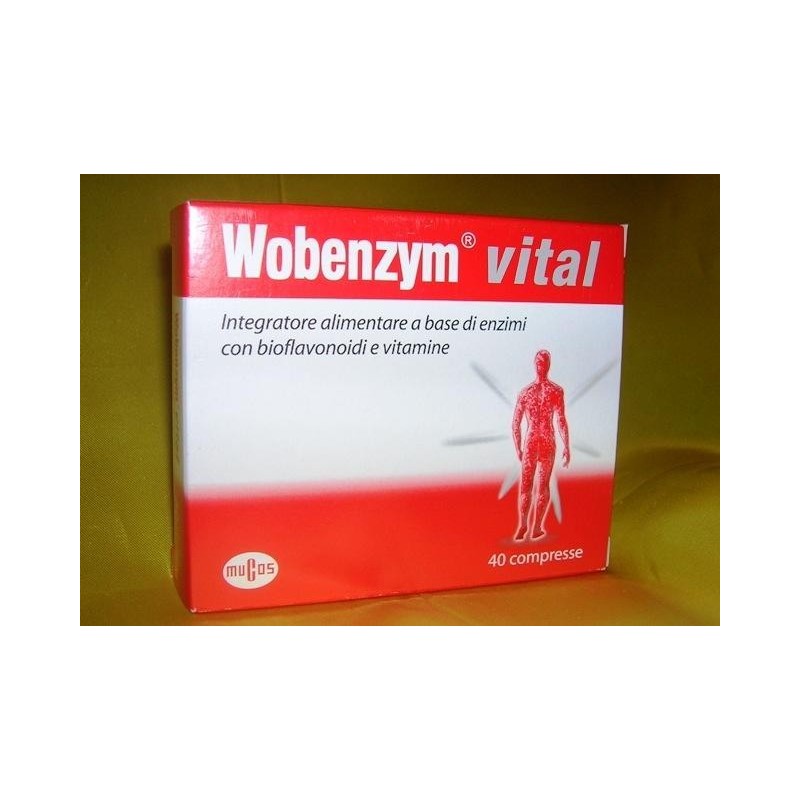 Nestle' It. Wobenzym Vital 40 Compresse