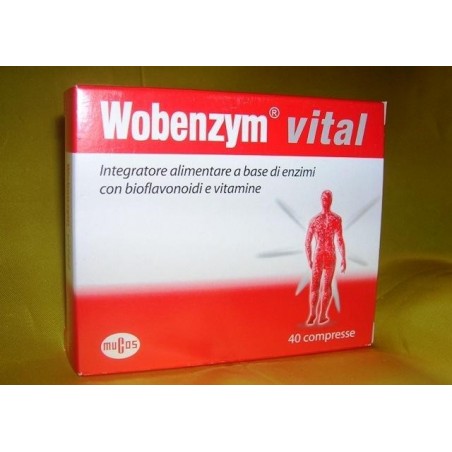 Nestle' It. Wobenzym Vital 40 Compresse