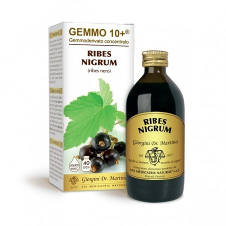 Dr. Giorgini Ser-vis Gemmo 10+ Ribes Nero 200 Ml Liquido Analcolico