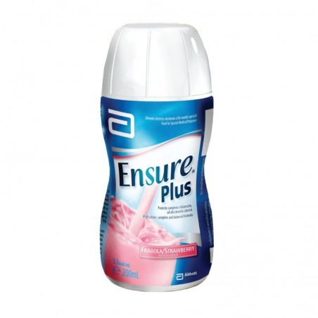 Abbott Ensure Plus Fragola 4 Bottigle Da 200 Ml