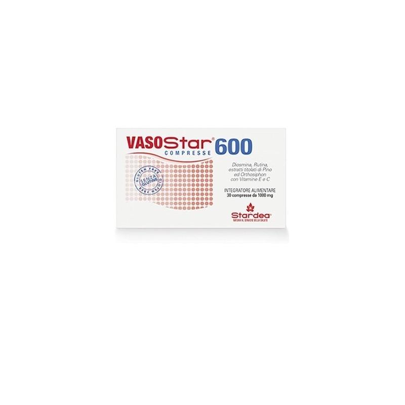 Stardea Vasostar 600 30 Compresse 1.000 Mg