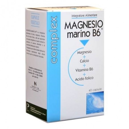 Piemme Pharmatech Italia Magnesio Marino B6 40 Capsule