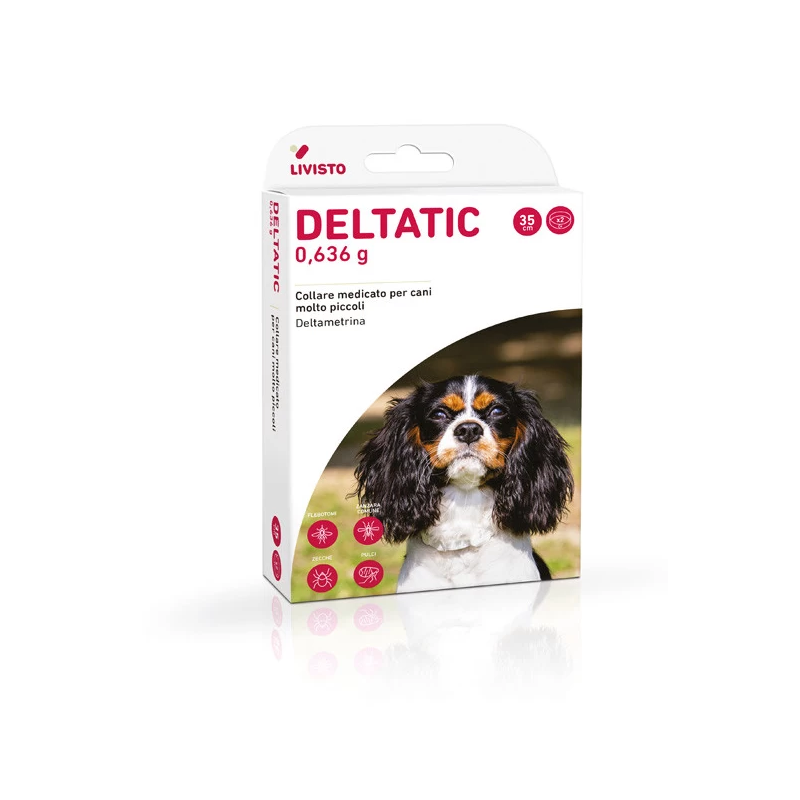 Vetpharma Animal Health S. L. Deltatic Collare Medicato Per Cani Molto Piccoli