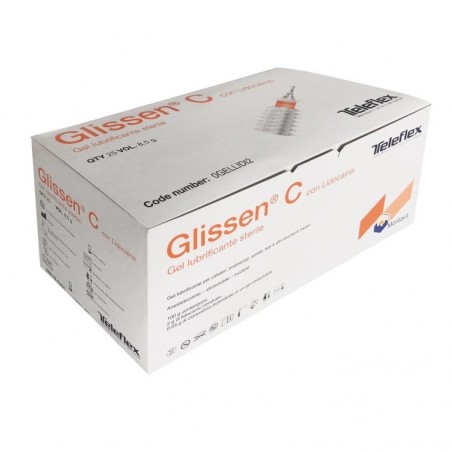 Teleflex Medical Gel Lubrificante Glissen Con Lidocaina/clorexidina Per Cateterismo Ed Endoscopia Applicatore Monodose Erogatore