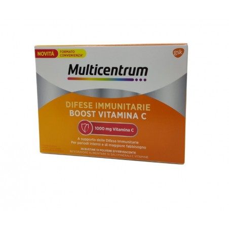 Haleon Italy Multicentrum Difese Immunitarie Boost Vitamina C 28 Bustine