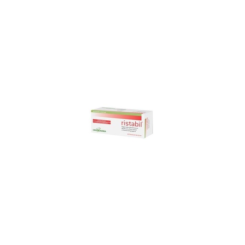 Cristalfarma Ristabil 10 Flaconcini 10 Ml