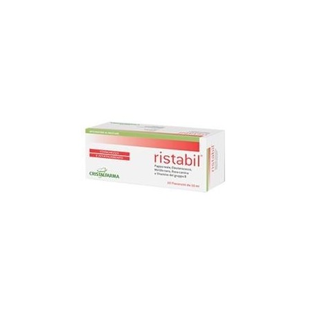 Cristalfarma Ristabil 10 Flaconcini 10 Ml