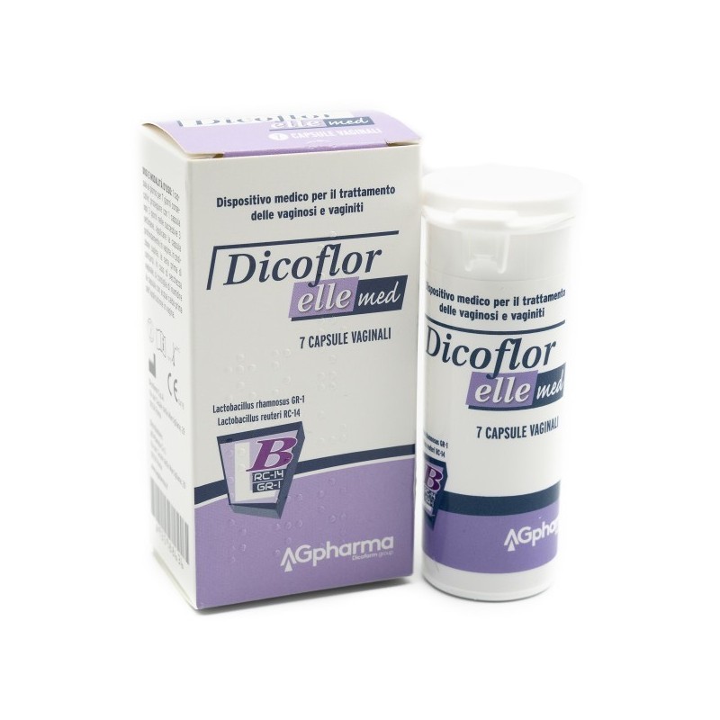 Ag Pharma Dicoflor Elle Med 7 Capsule Vaginali