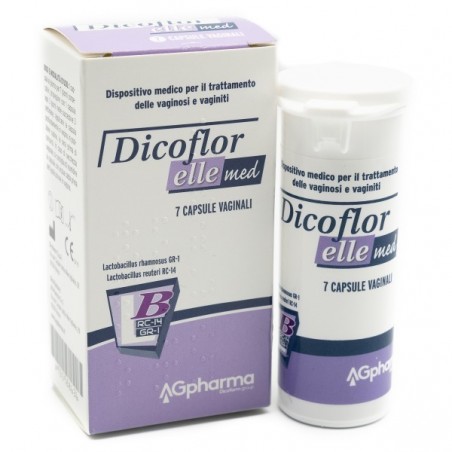 Ag Pharma Dicoflor Elle Med 7 Capsule Vaginali