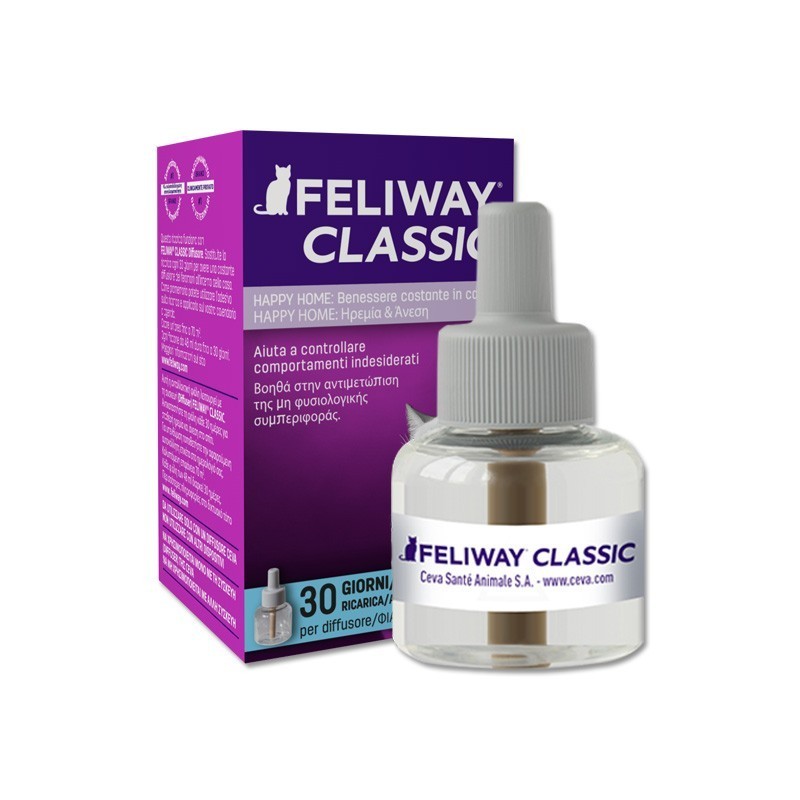 Ceva Salute Animale Feliway Classic Ricarica Flacone Da 48 Ml