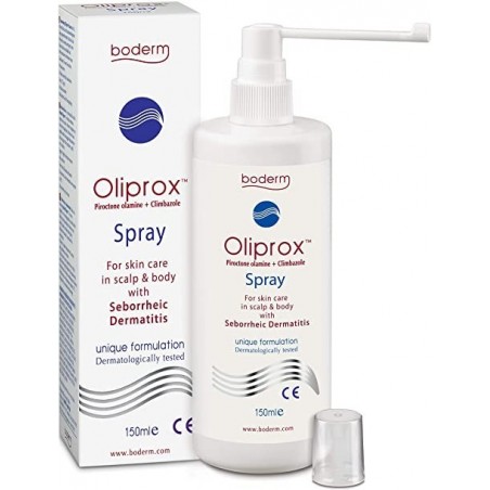 Logofarma Oliprox Spray Antidesquamazione E Dermatite Seborroica Cuoio Capelluto E Pelle 150 Ml