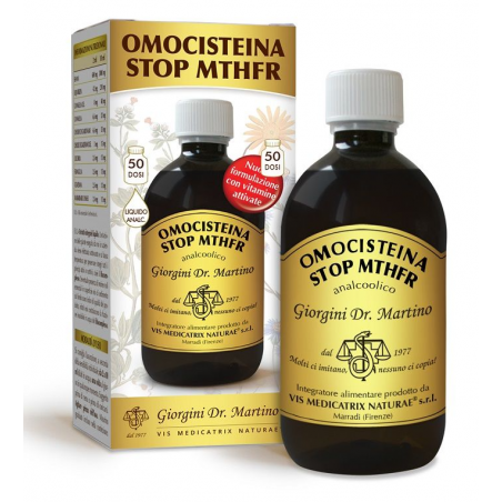 Dr. Giorgini Ser-vis Omocisteina Stop Mthfr Liquido Analcoolico 500 Ml